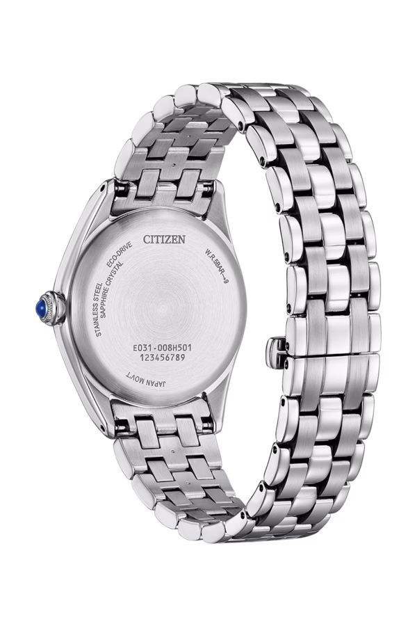 CITIZEN 星辰 L系列 優雅珍珠母貝光動能女錶 EM1140-80D：圖片 3