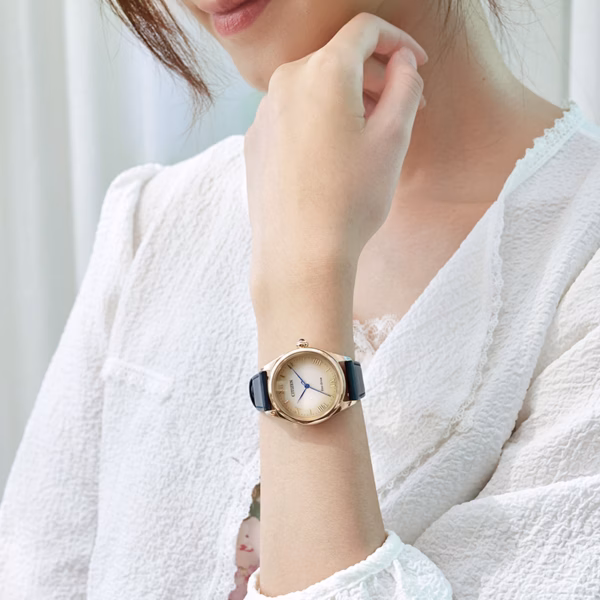 CITIZEN 星辰 L系列 優雅玫瑰金光動能女錶 EM1143-14Z：圖片 9