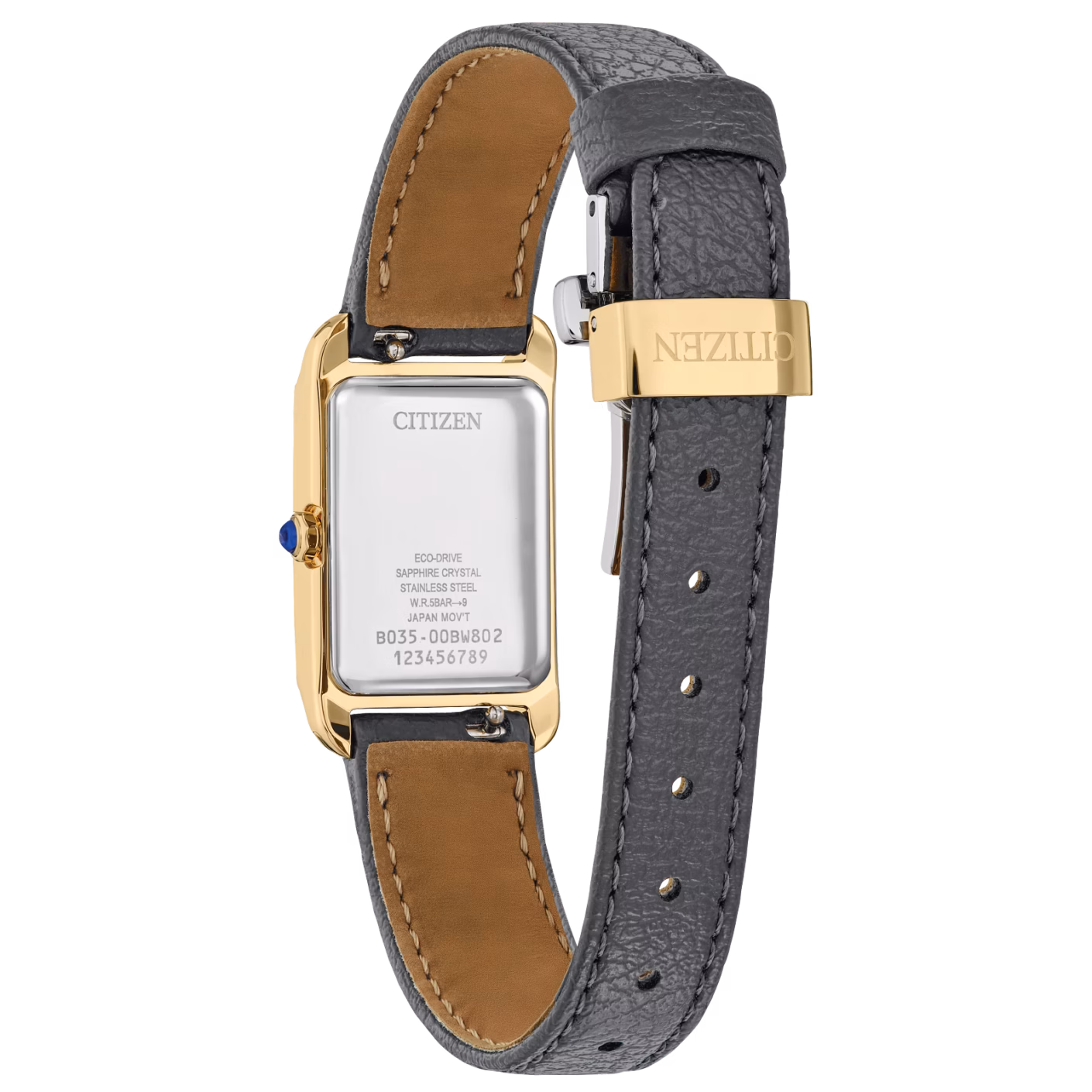 CITIZEN 星辰 L系列 Bianca 經典光動能方形女錶 EW5622-09P