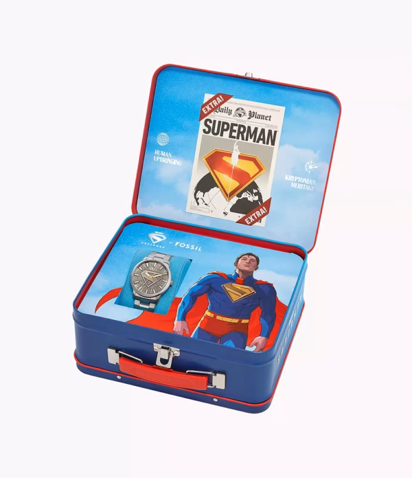 FOSSIL Superman x Fossil 鋼鐵超人 限量聯名手錶 LE1207SET：圖片 6
