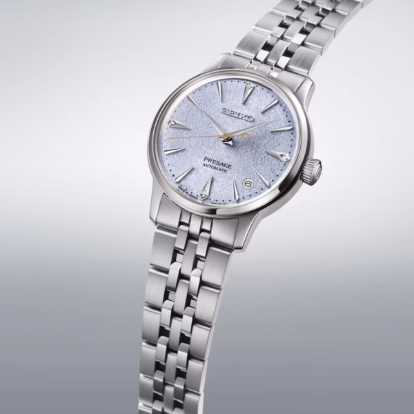 SEIKO 精工 Presage SRPL61J1 冰凍雞尾酒女錶系列 Frozen Skydiving 經典機械錶 4R35-06S0B：圖片 2