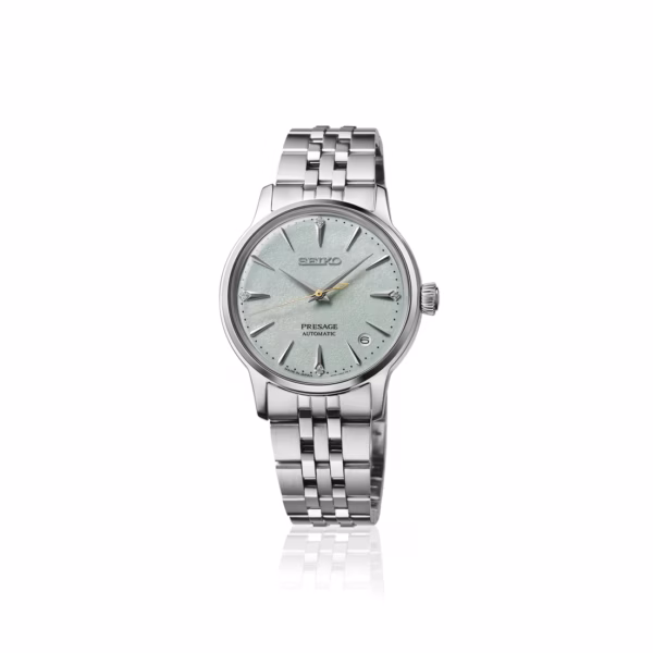 SEIKO 精工 Presage SRPL63J1 冰凍雞尾酒女錶系列 Frozen Mojito 經典機械錶 4R35-06S0G：圖片 4