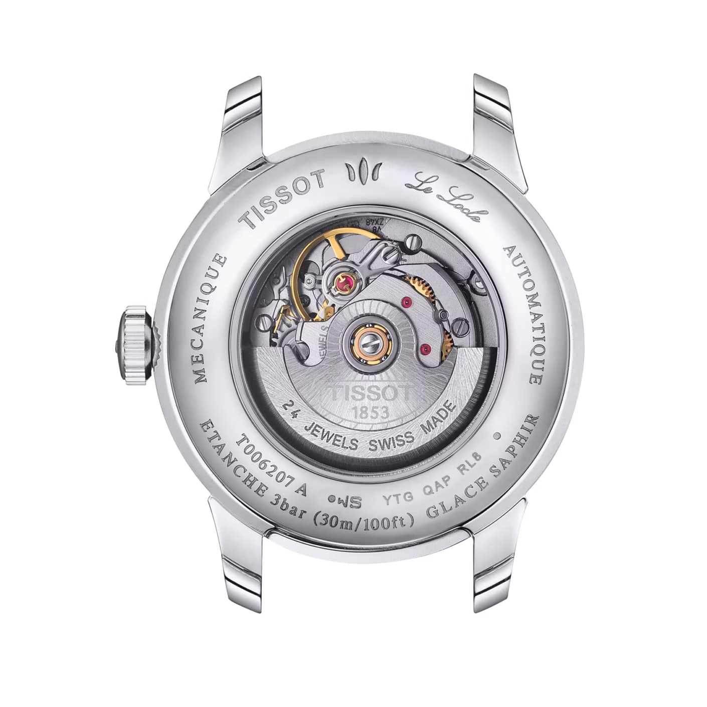 TISSOT 天梭 Le Locle Automatic Lady 力洛克 經典綠 機械女錶 T006.207.11.096.00