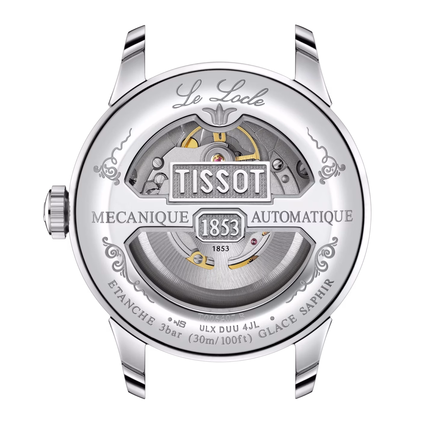 TISSOT 天梭 Le Locle Powermatic 80 力洛克 經典綠 機械錶 T006.407.11.093.00