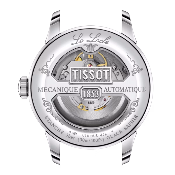 TISSOT 天梭 Le Locle Powermatic 80 力洛克 經典綠 機械錶 T006.407.11.093.00：圖片 3