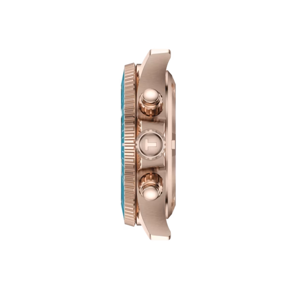 TISSOT 天梭 Seastar 1000 Quartz Chronograph 38mm TURQUOISE 綠松石 海星三眼計時錶 T120.217.37.041.00：圖片 2