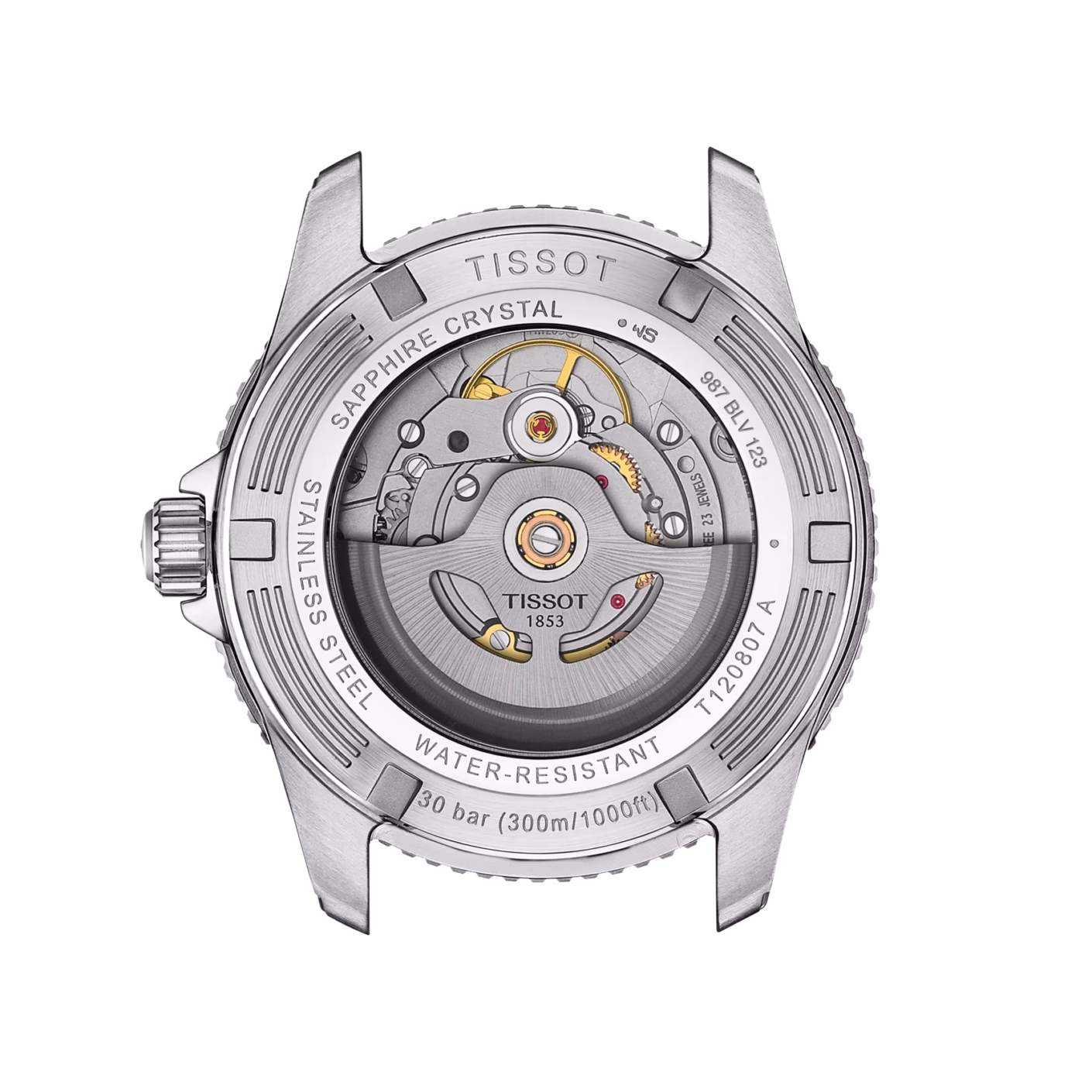 TISSOT 天梭 Seastar 1000 Powermatic 80 40mm 玫瑰金海星潛水錶 T120.807.22.051.01