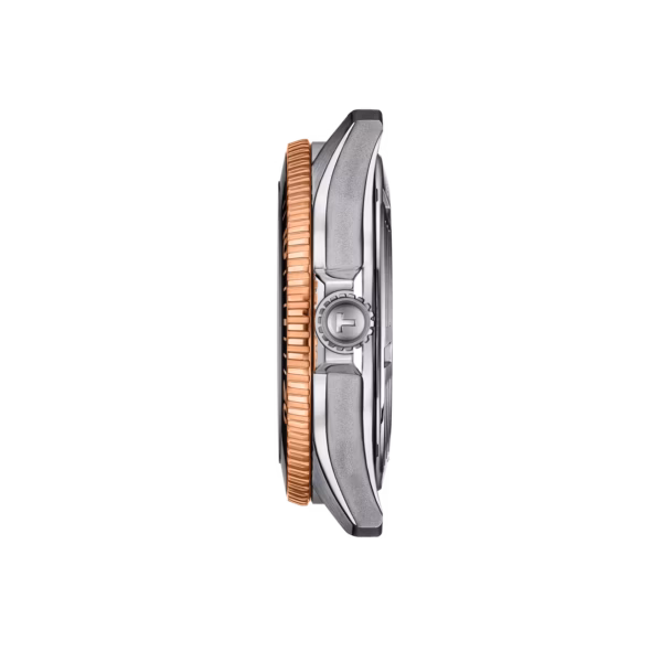TISSOT 天梭 Seastar 1000 Powermatic 80 40mm 玫瑰金海星潛水錶 T120.807.22.051.01：圖片 3