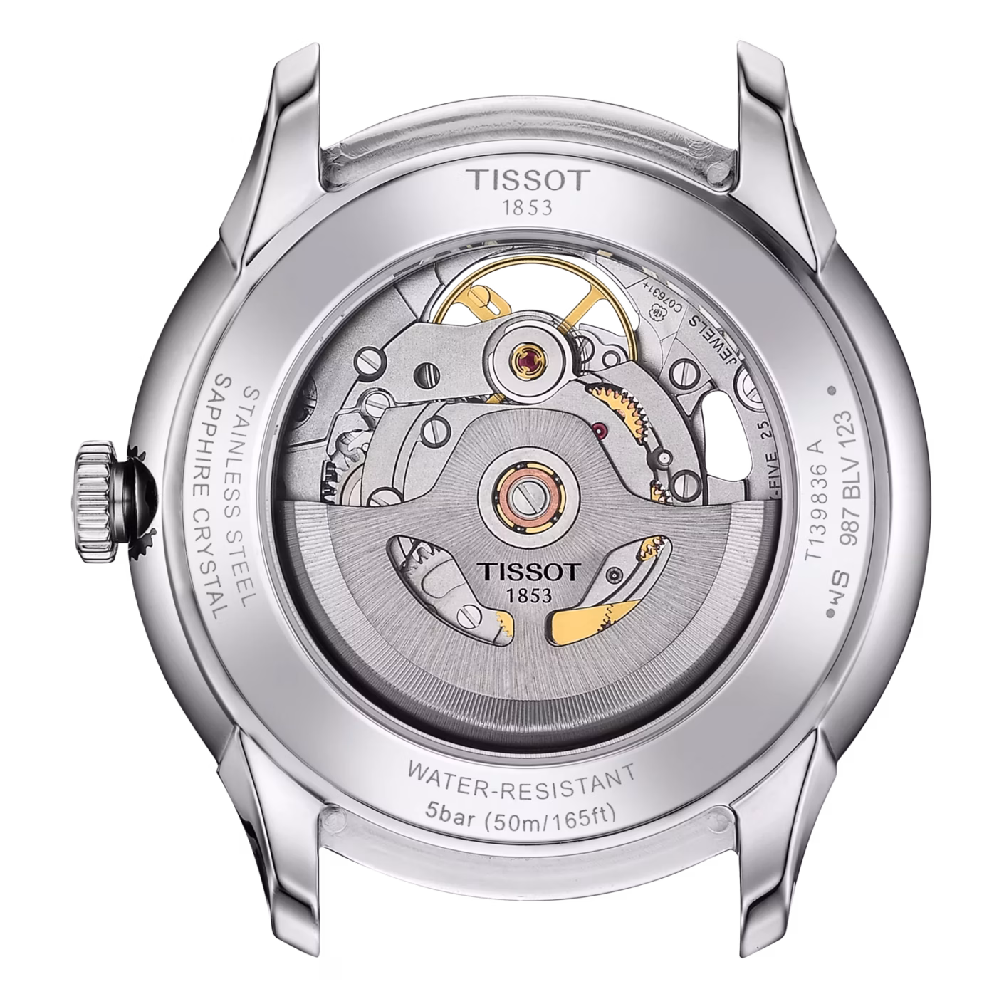 TISSOT 天梭 Chemin des Tourelles Squelette 39mm 杜魯爾 鏤空機械錶 T139.836.11.048.00