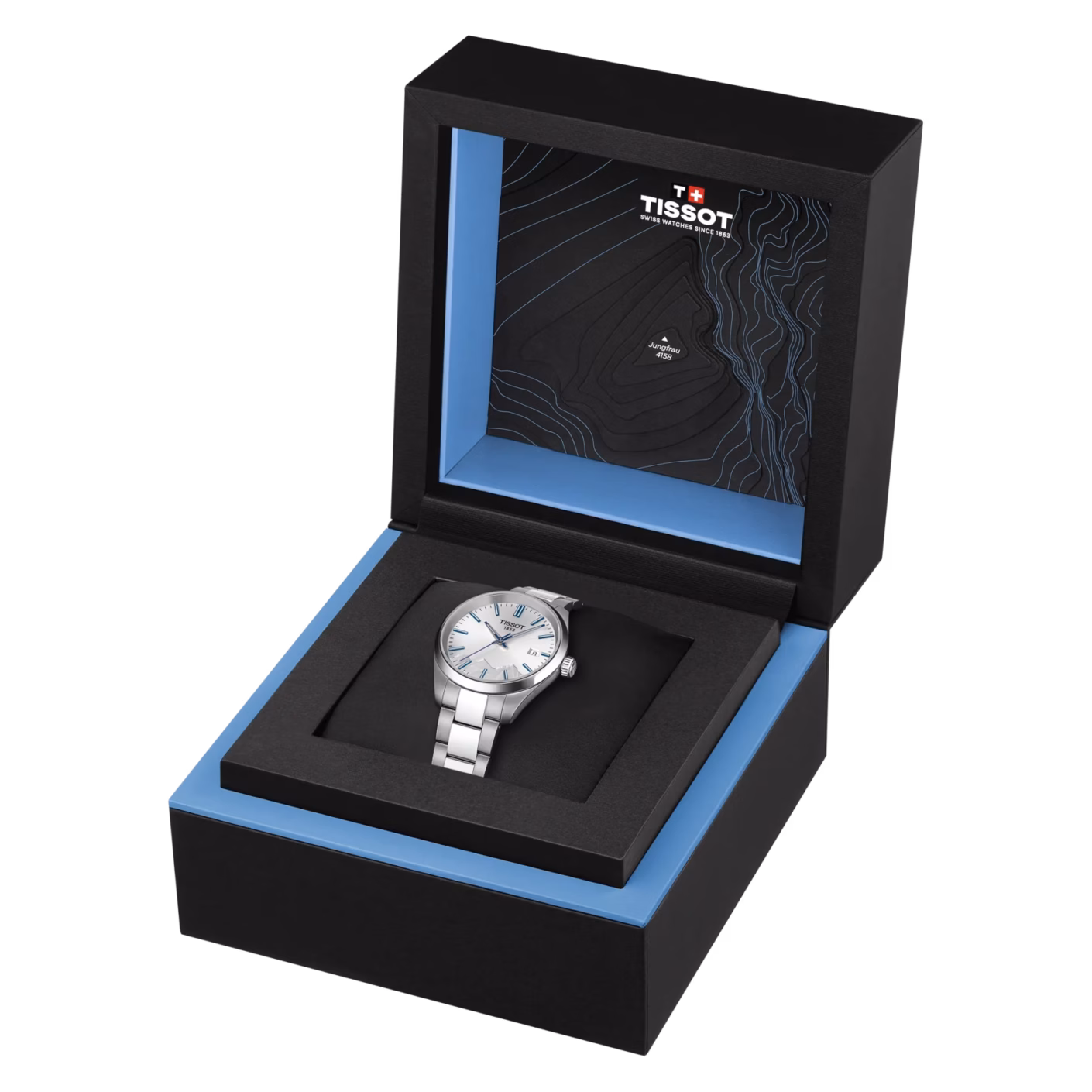 TISSOT 天梭 PR 100 Jungfraubahn Quartz 34mm 少女峰系列 經典白 石英女錶 T150.210.11.031.01