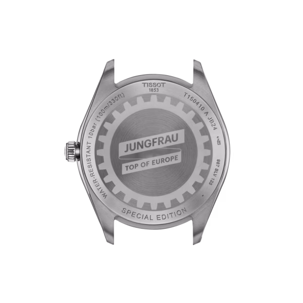 TISSOT 天梭 PR 100 Jungfraubahn Quartz 40mm 少女峰系列 經典白 石英錶 T150.410.11.031.00：圖片 3