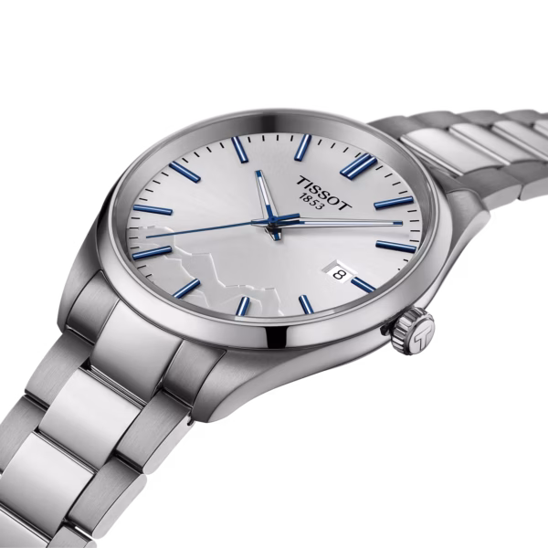 TISSOT 天梭 PR 100 Jungfraubahn Quartz 40mm 少女峰系列 經典白 石英錶 T150.410.11.031.00：圖片 5