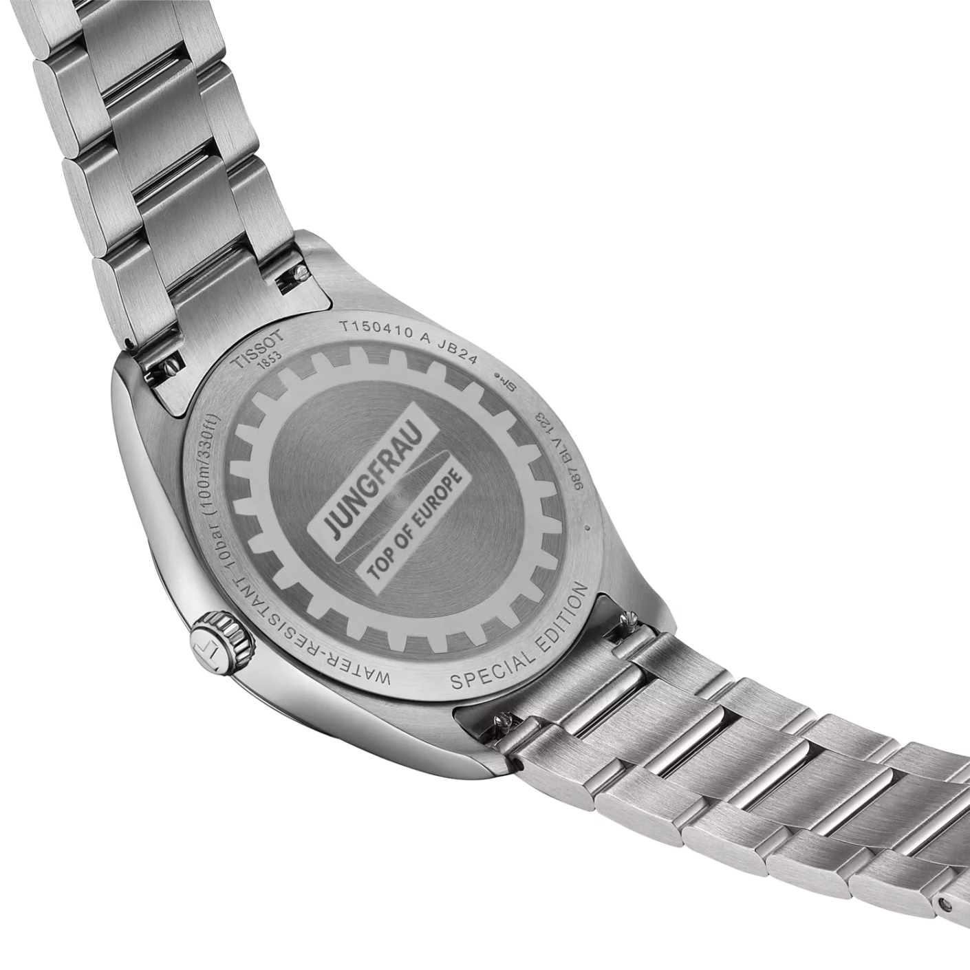 TISSOT 天梭 PR 100 Jungfraubahn Quartz 40mm 少女峰系列 經典藍 石英錶 T150.410.11.041.02