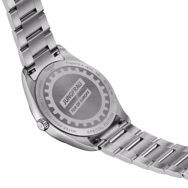 TISSOT 天梭 PR 100 Jungfraubahn Quartz 40mm 少女峰系列 經典白 石英錶 T150.410.11.031.00：圖片 4