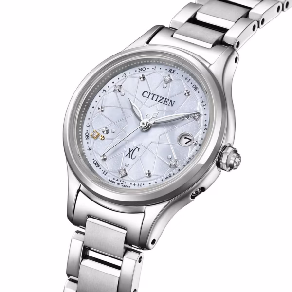 CITIZEN 星辰 xC hikari collection 光系列 限量款 夏日海洋 光動能電波女錶 ES9490-87D：圖片 4