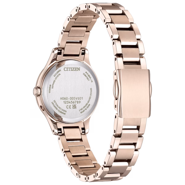 CITIZEN 星辰 xC hikari collection 光系列 櫻花粉 光動能電波女錶 ES9497-96A：圖片 3
