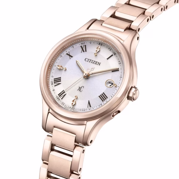 CITIZEN 星辰 xC hikari collection 光系列 櫻花粉 光動能電波女錶 ES9497-96A：圖片 4