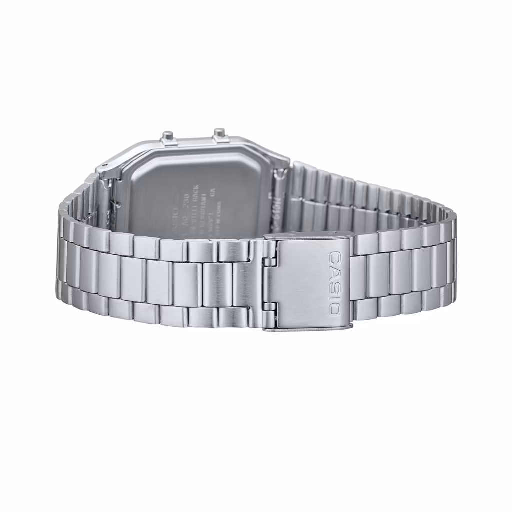 CASIO 卡西歐 AQ-230A-1D 黑色 復古雙顯電子錶