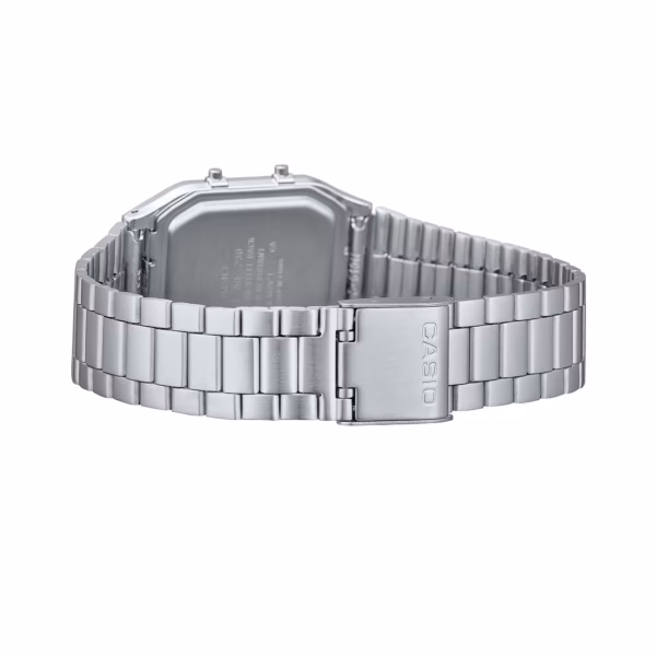 CASIO 卡西歐 AQ-230A-7BMQ 白色 復古雙顯電子錶：圖片 3