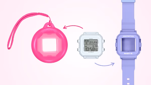 CASIO 卡西歐 BABY-G BGD-10K-6DR 酷洛米 Y2K風格時尚 淡紫色 數位像素動畫錶：圖片 11