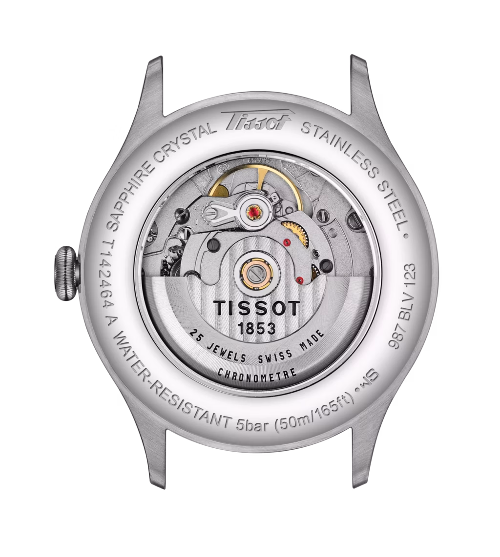 TISSOT 天梭 Heritage 1938 Automatic COSC 復刻系列 天文台認證機械錶 經典白 T142.464.16.032.00