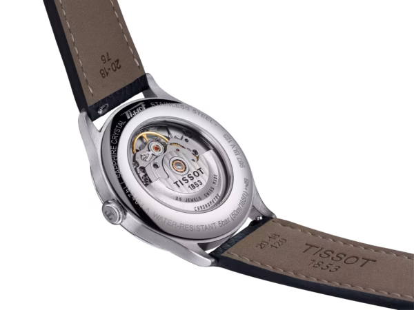 TISSOT 天梭 Heritage 1938 Automatic COSC 復刻系列 天文台認證機械錶 經典白 T142.464.16.032.00：圖片 7