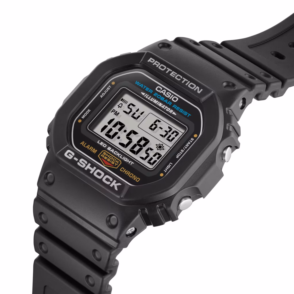CASIO 卡西歐 G-SHOCK DW-5600UE-1 黑色 經典數位電子錶