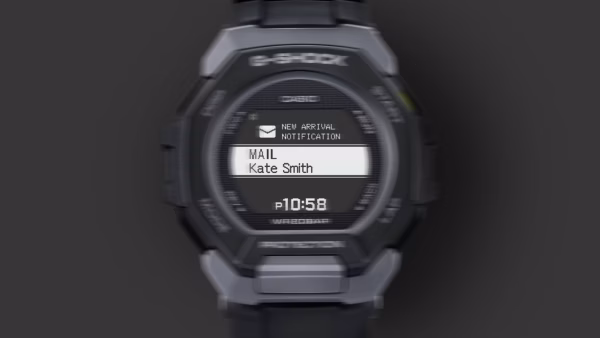 CASIO 卡西歐 G-SHOCK GBD-300-1DR G-SQUAD 黑色八角 運動訓練數位錶：圖片 9