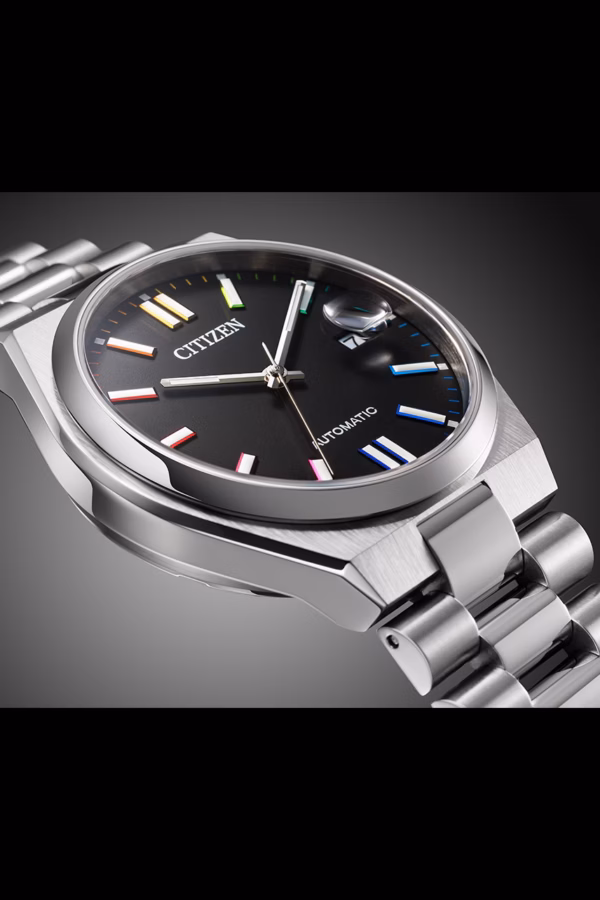 CITIZEN 星辰 Mechanical TSUYOSA 耀石黑 撞色機械男錶 NJ0151-53E：圖片 5