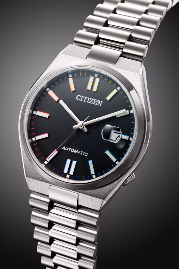 CITIZEN 星辰 Mechanical TSUYOSA 耀石黑 撞色機械男錶 NJ0151-53E：圖片 6