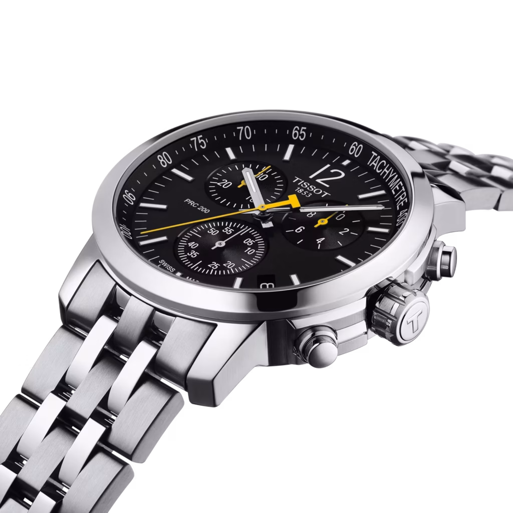 TISSOT 天梭 PRC 200 Chronograph Quartz 43mm 賽車三眼計時錶 T114.417.11.057.00