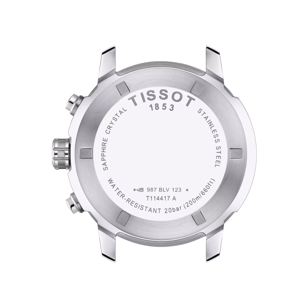 TISSOT 天梭 PRC 200 Chronograph Quartz 43mm 賽車三眼計時錶 T114.417.11.057.00