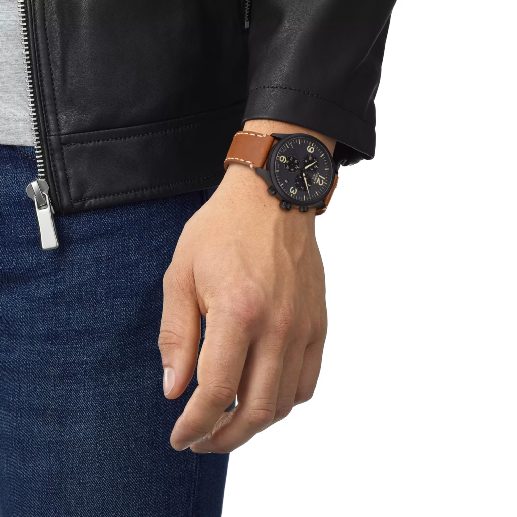 TISSOT 天梭 Chrono XL Classic 韻馳系列 皮革黑色計時腕錶 T116.617.36.057.00