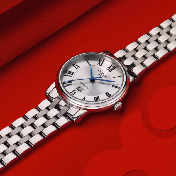TISSOT 天梭 Carson Premium Automatic lady 經典機械女錶 T122.207.11.033.00：圖片 5
