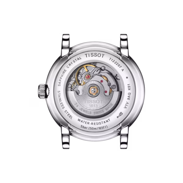 TISSOT 天梭 Carson Premium Automatic lady 經典機械女錶 T122.207.11.033.00：圖片 3
