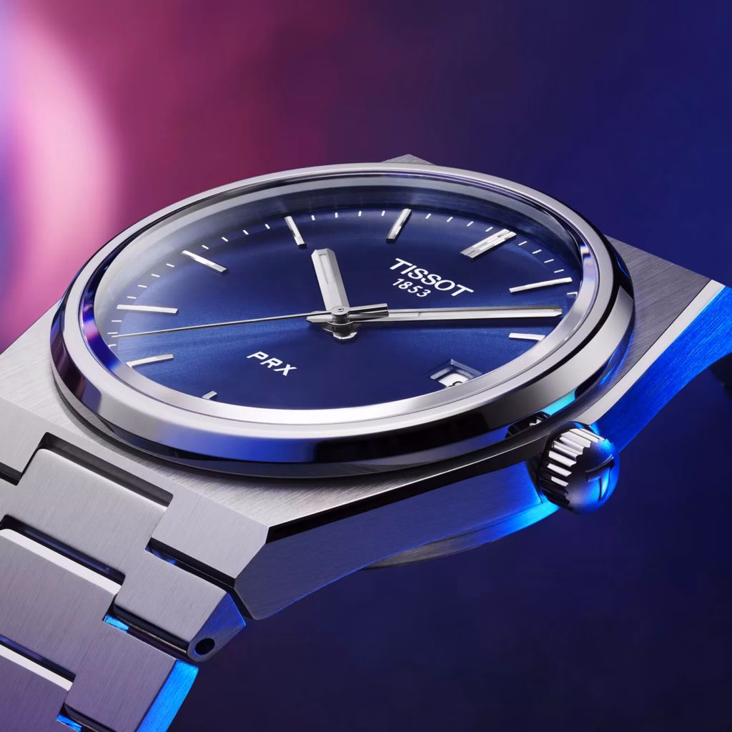 TISSOT 天梭 PRX 40mm 經典藍 70年代復刻石英錶 T137.410.11.041.00