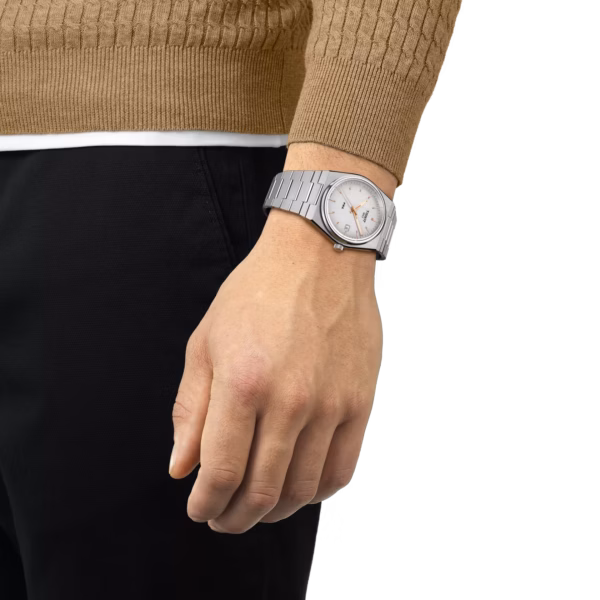 TISSOT 天梭 PRX 40mm 玫瑰金 70年代復刻石英錶 T137.410.11.031.00：圖片 5