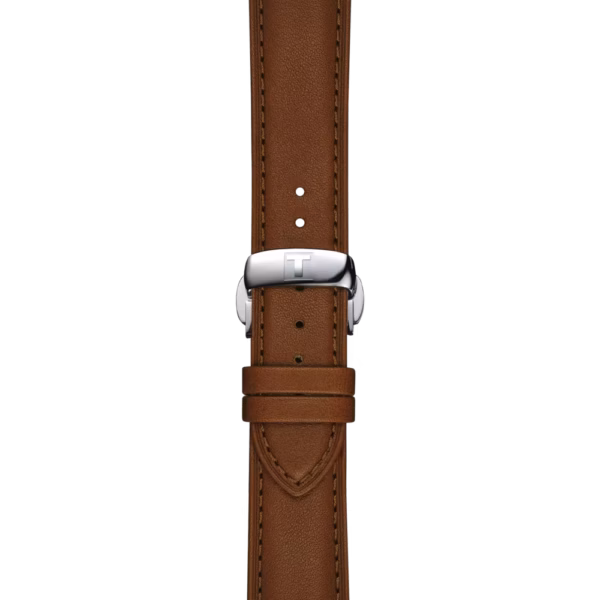 TISSOT 天梭 Chemin des Tourelles Powermatic 80 39mm 杜魯爾 廣告款藍色機械錶 T139.807.16.041.00：圖片 11