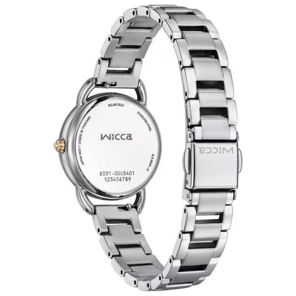 CITIZEN 星辰 WICCA 公主系列 櫻花盛開限定版 白蝶貝光動能女錶 KP6-014-21：圖片 3