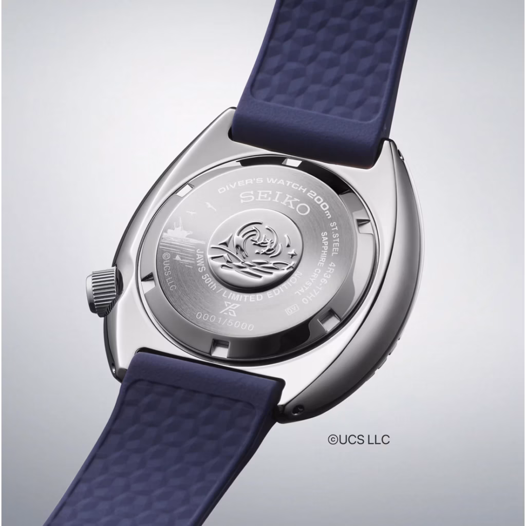 SEIKO 精工 PROSPEX SRPL81K1 JAWS 50th Anniversary Limited Edition 大白鯊50週年紀念 機械潛水錶 4R36-17H0B