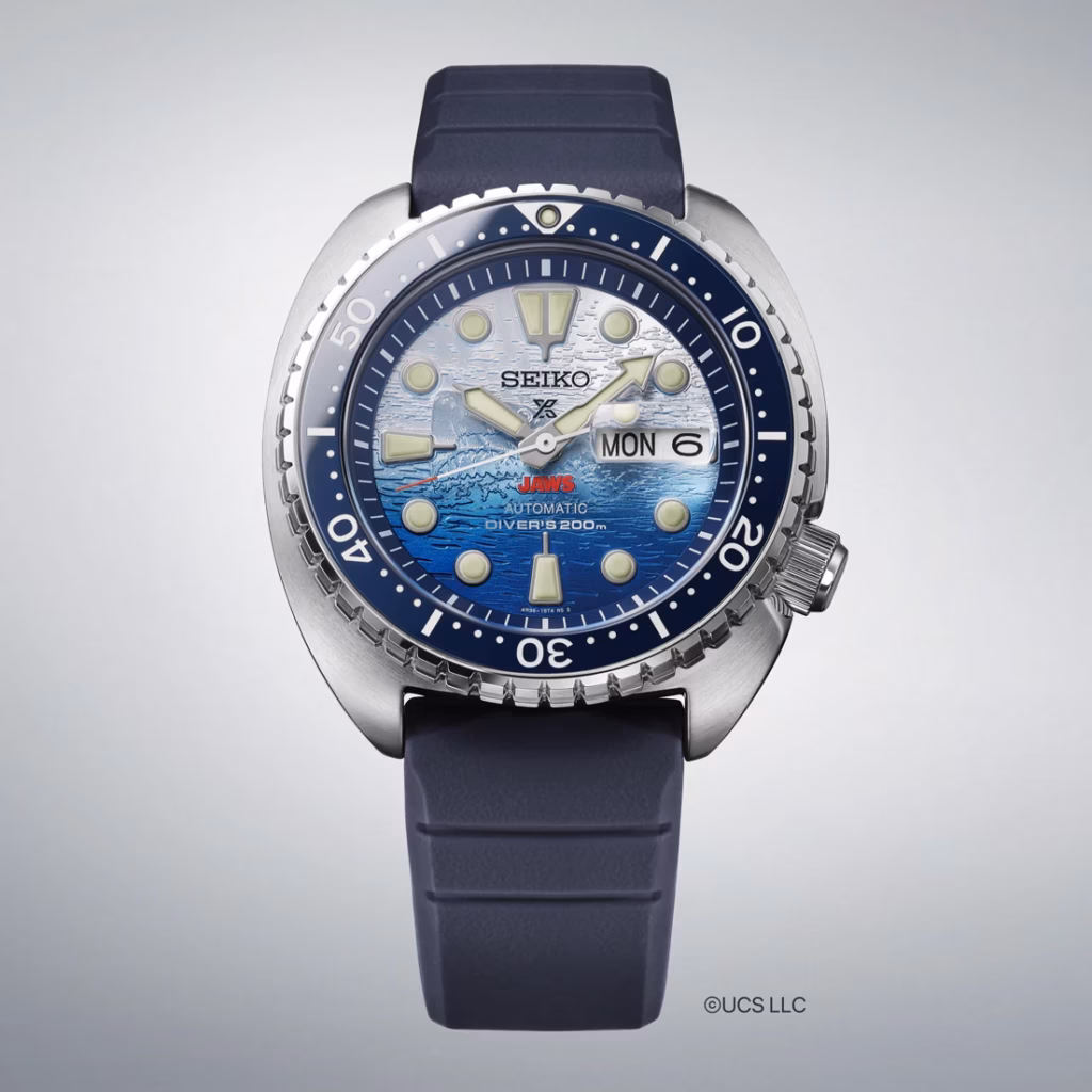 SEIKO 精工 PROSPEX SRPL81K1 JAWS 50th Anniversary Limited Edition 大白鯊50週年紀念 機械潛水錶 4R36-17H0B