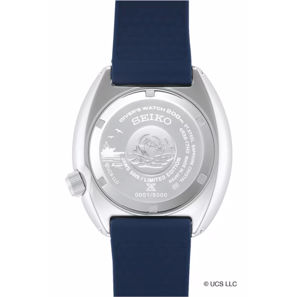 SEIKO 精工 PROSPEX SRPL81K1 JAWS 50th Anniversary Limited Edition 大白鯊50週年紀念 機械潛水錶 4R36-17H0B：圖片 6