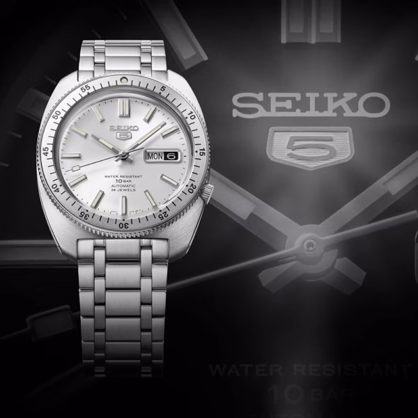 SEIKO 精工 5 Sports SRPL91K1 ‘Gene Kranz’ Limited Edition 60年代復刻限量 經典銀機械錶 4R36-17S0S：圖片 7