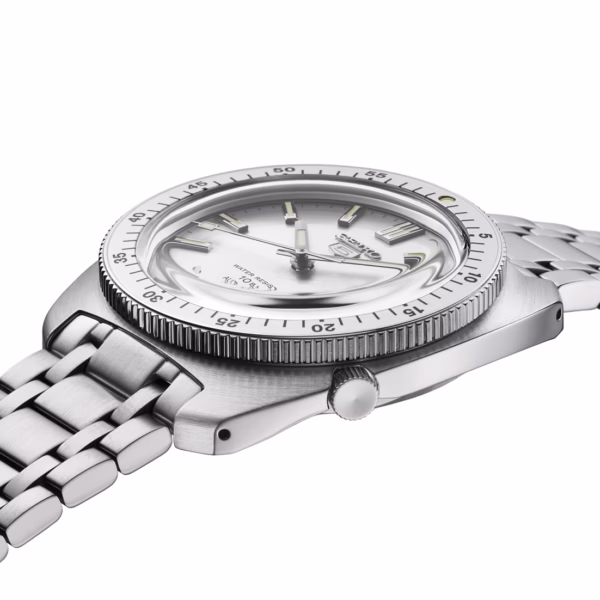 SEIKO 精工 5 Sports SRPL91K1 ‘Gene Kranz’ Limited Edition 60年代復刻限量 經典銀機械錶 4R36-17S0S：圖片 2