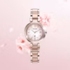 CITIZEN 星辰 xC mizu collection 水系列 白蝶貝櫻花限定 光動能電波女錶 ES9467-89N：圖片 6