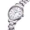 CITIZEN 星辰 xC hikari collection 光系列 白蝶貝 永恆鉑金 光動能電波女錶 ES9490-52D：圖片 4