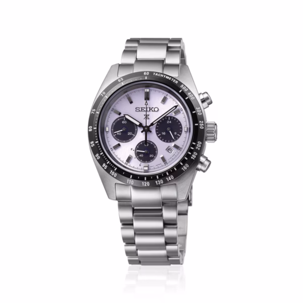 SEIKO 精工 PROSPEX SSC955P1 SPEEDTIMER 江戶紫 2025世界田徑錦標賽限量款 太陽能計時腕錶 V192-0AP0P：圖片 13
