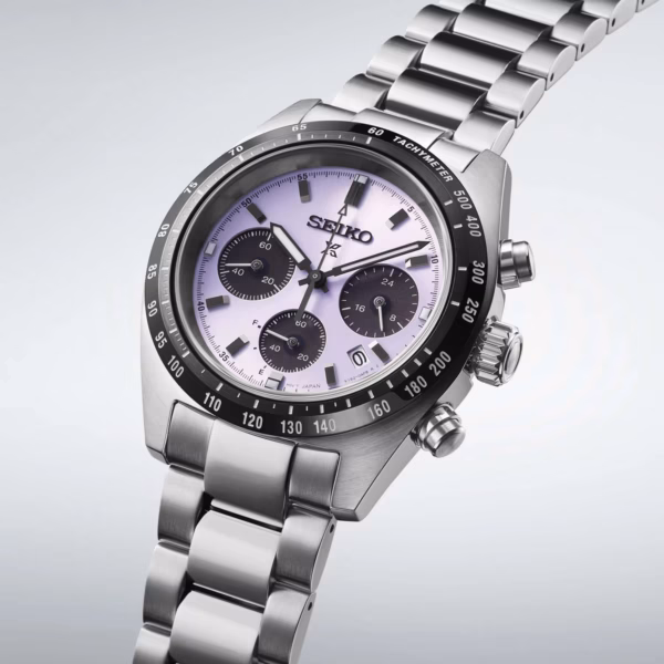 SEIKO 精工 PROSPEX SSC955P1 SPEEDTIMER 江戶紫 2025世界田徑錦標賽限量款 太陽能計時腕錶 V192-0AP0P：圖片 3
