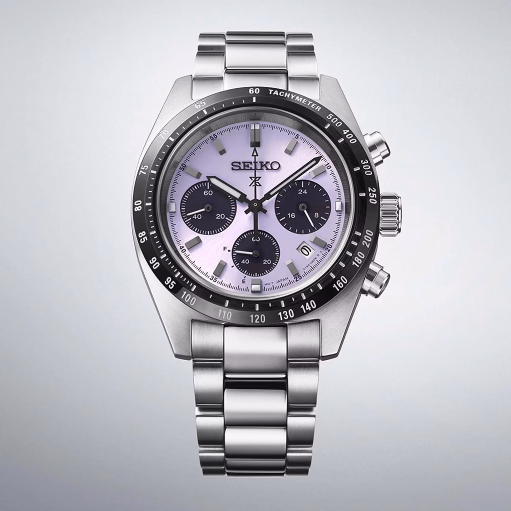 SEIKO 精工 PROSPEX SSC955P1 SPEEDTIMER 江戶紫 2025世界田徑錦標賽限量款 太陽能計時腕錶 V192-0AP0P