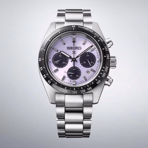 SEIKO 精工 PROSPEX SSC955P1 SPEEDTIMER 江戶紫 2025世界田徑錦標賽限量款 太陽能計時腕錶 V192-0AP0P：圖片 5